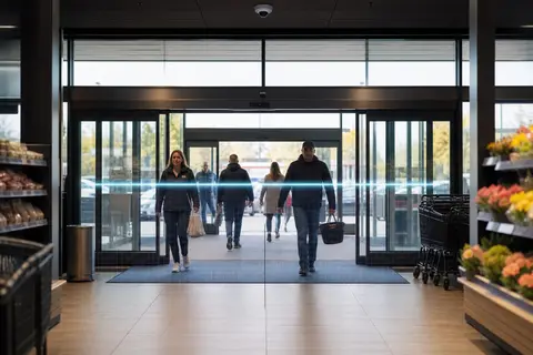 Entrance traffic and conversion