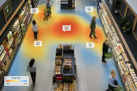 Aisle heat and dwell