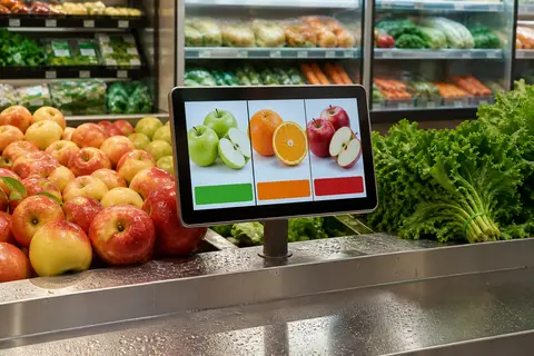 Fresh-counter color LCD
