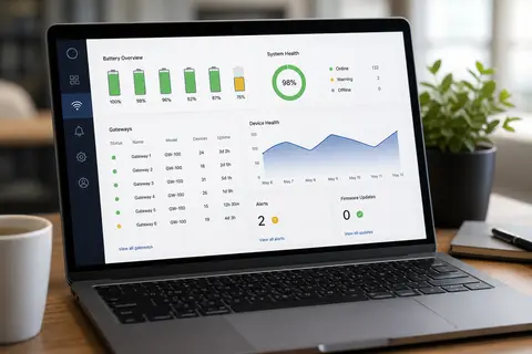 Battery and online health