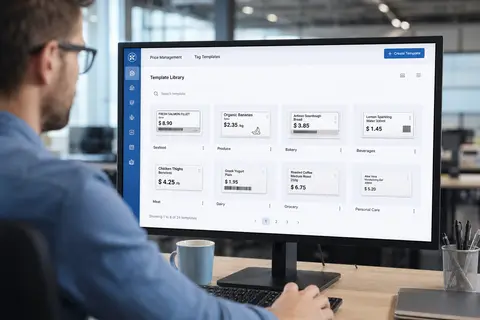 Central price and templates