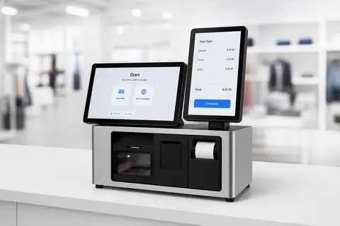 Checkout queues at peak hours