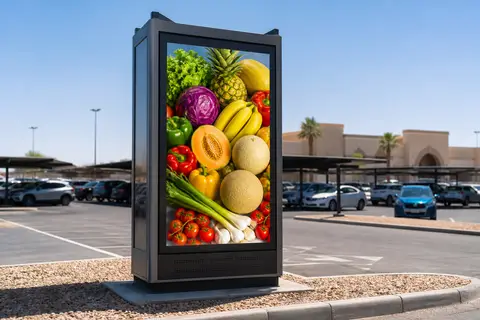 Outdoor standing / dual-sided