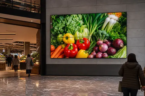 LCD video wall